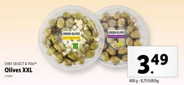 Offre: Olives XXL
