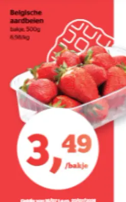 Promotie: Belgische aardbeien