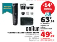 Offre: Tondeuse barbe series 5