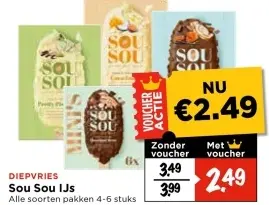 Aanbieding: Sou Sou IJs