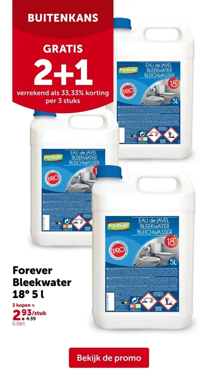 Promotie: Bleekwater