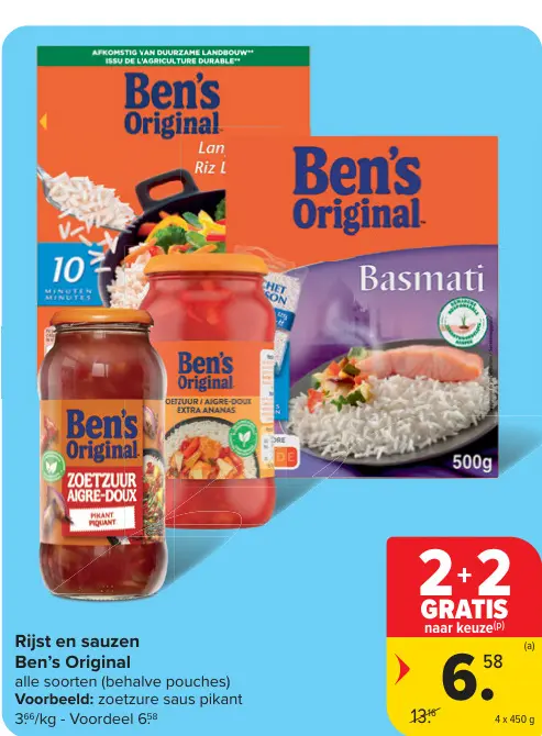 Promotie: Rijst en sauzen