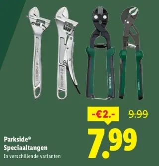 Aanbieding: Speciaaltangen