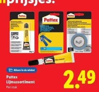 Aanbieding: Lijmassortiment