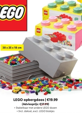 Aanbieding: LEGO opbergdoos