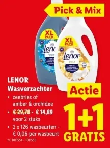 Promotie: Wasverzachter