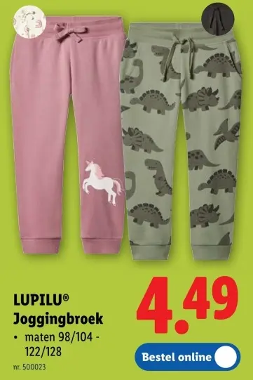 Promotie: Joggingbroek