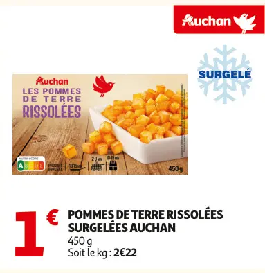 Offre: Pommes de terre rissolées