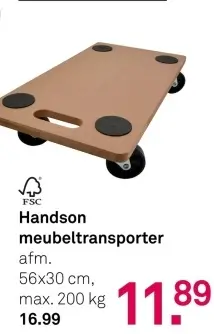 Aanbieding: meubeltransporter