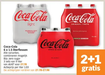 Aanbieding: Coca-Cola