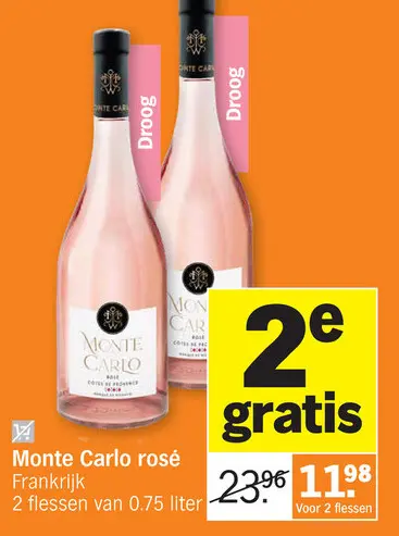 Promotie: Monte Carlo rosé