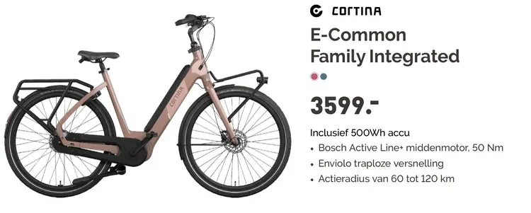 Aanbieding: E-Common Family Integrated