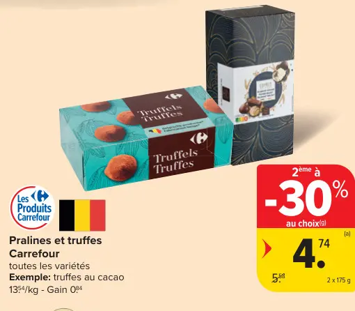 Offre: Pralines et truffes