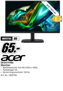 Aanbieding: EK241YHbi Monitor