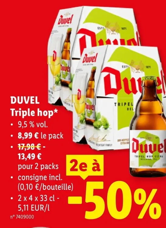 Offre: Triple hop
