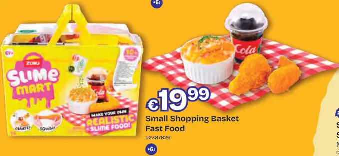 Promotie: Small Shopping Basket Fast Food