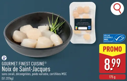 Offre: Noix de Saint-Jacques