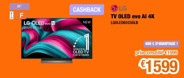 Offre: TV OLED evo AI 4K