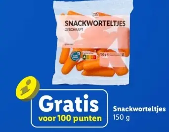 Aanbieding: Snackworteltjes