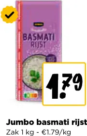 Promotie: Jumbo Basmati rijst