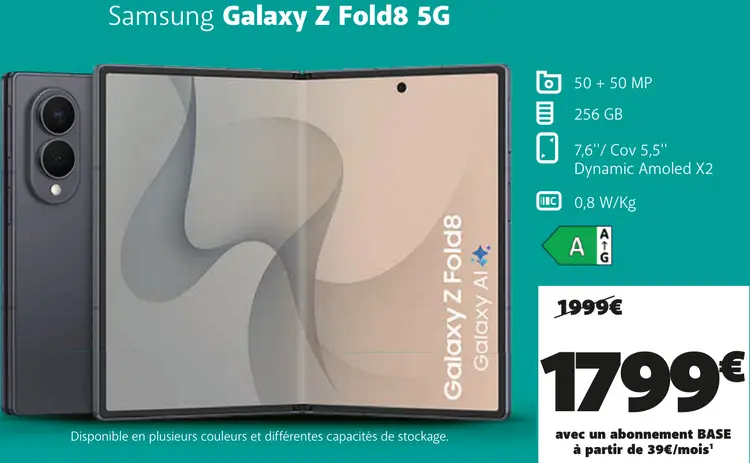 Offre: Galaxy Z Fold8 5G