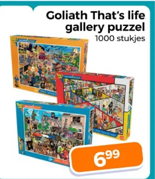 Aanbieding: Goliath That's life gallery puzzel