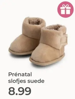 Aanbieding: Slofjes suede