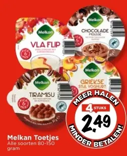 Aanbieding: Melkan Toetjes