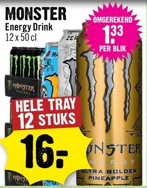 Aanbieding: MONSTER Energy Drink