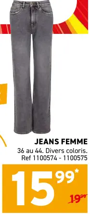 Offre: Jeans femme