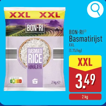 Promotie: Basmatirijst
