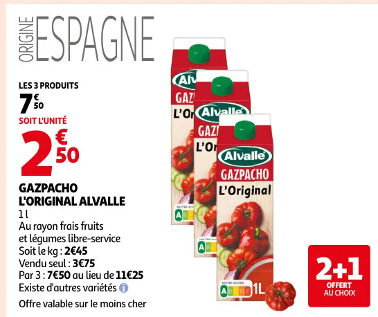 Promotie: Gazpacho l'original