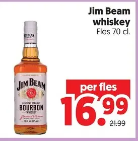 Aanbieding: Jim Beam whiskey