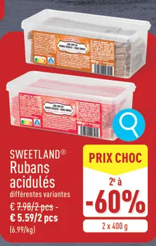 Offre: Rubans acidulés