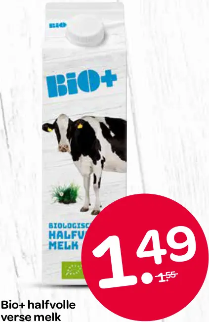Aanbieding: Halfvolle verse melk