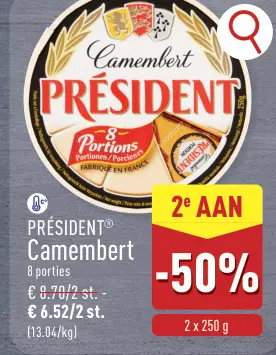 Promotie: Camembert