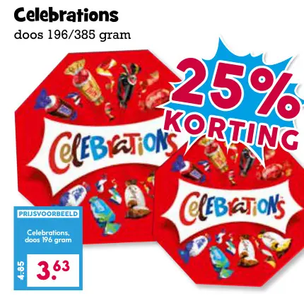 Aanbieding: Celebrations