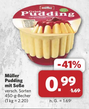 Aanbieding: Grieß Pudding