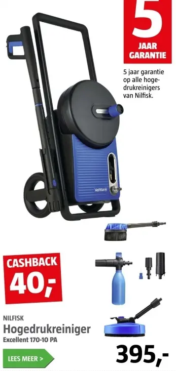 Aanbieding: Hogedrukreiniger Excellent 170-10 PA