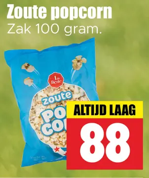 Aanbieding: Zoute popcorn