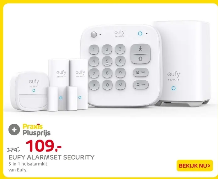 Aanbieding: Eufy alarmset security