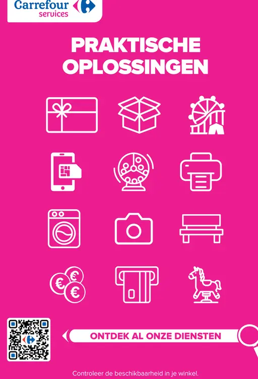 Promotie: Praktische oplossingen / Carrefour services