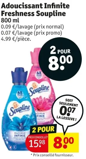 Offre: Adoucissant Infinite Freshness