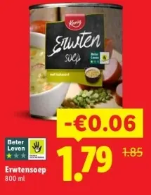 Aanbieding: Erwtensoep