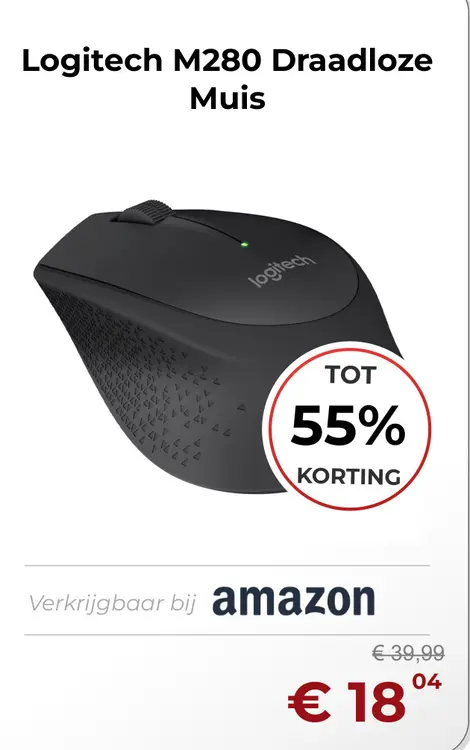 Aanbieding: M280 Draadloze Muis