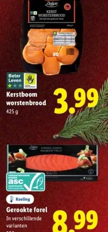Aanbieding: Kerstboom worstenbrood