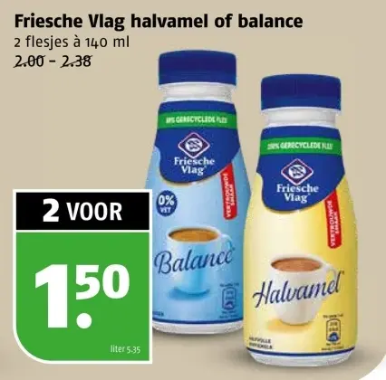 Aanbieding: Halvamel of balance