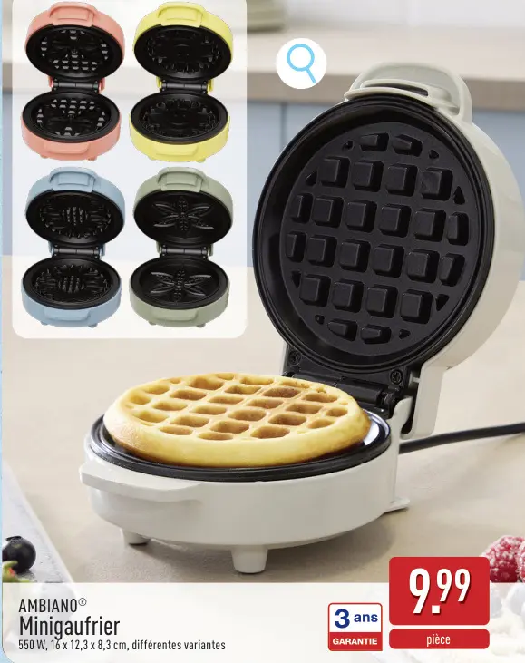 Offre: Minigaufrier