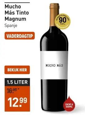 Aanbieding: Mucho Más Tinto Magnum