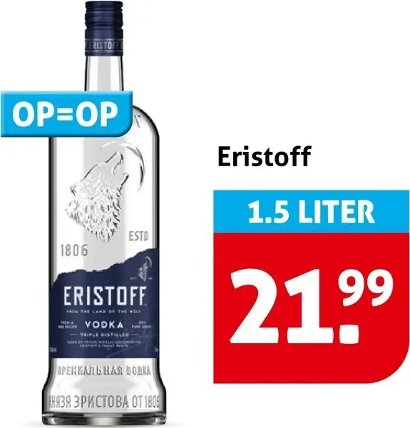 Aanbieding: Eristoff